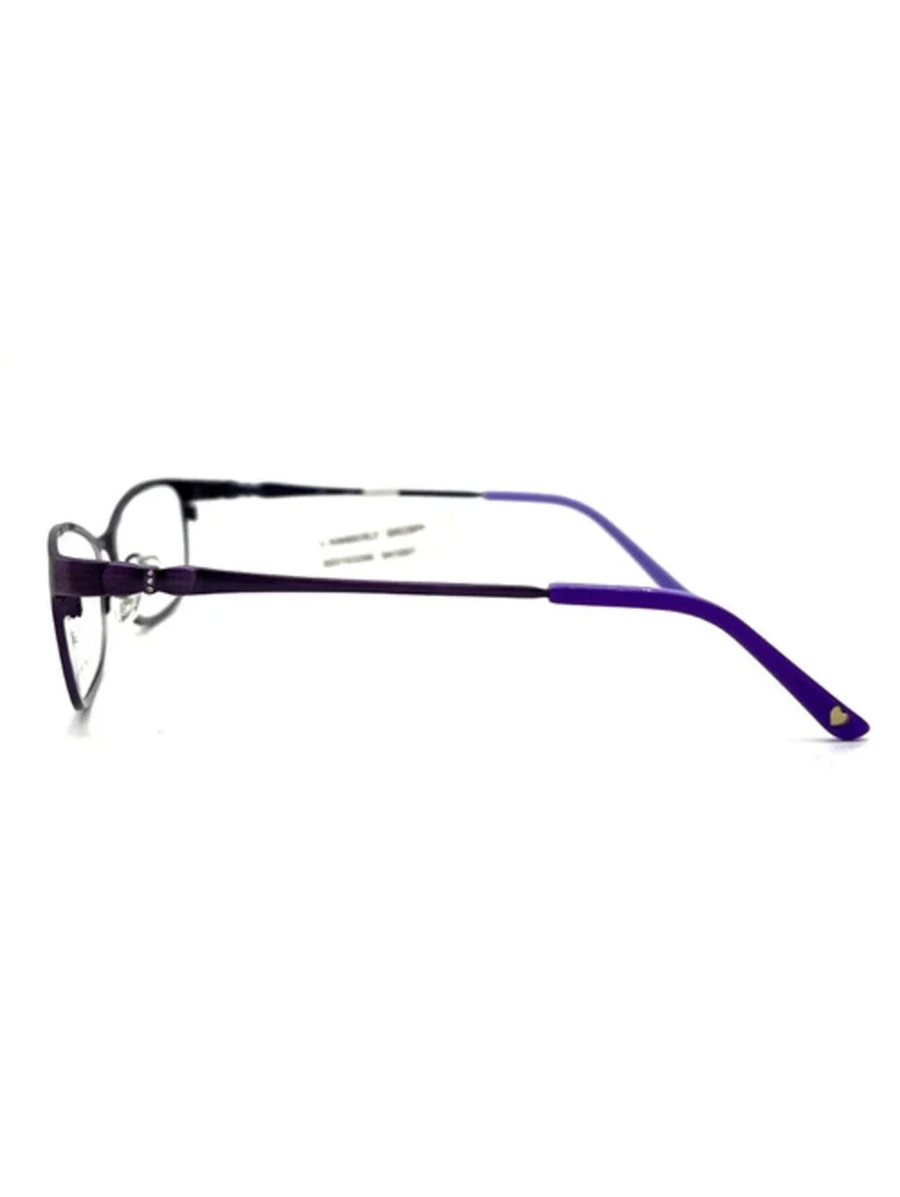 Candie's C Kimberly Spur Purple Geometric Authentic Eyeglass Frames 51-16-135